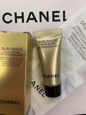 chanel huile demaquillante|sublimage l'huile gel chanel.